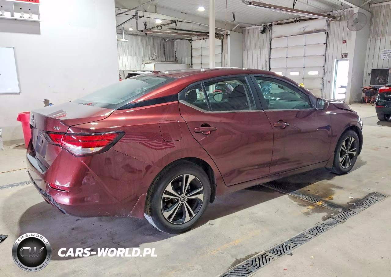 2022 Nissan Sentra Sv VIN:3N1AB8CVXNY305882 - 3