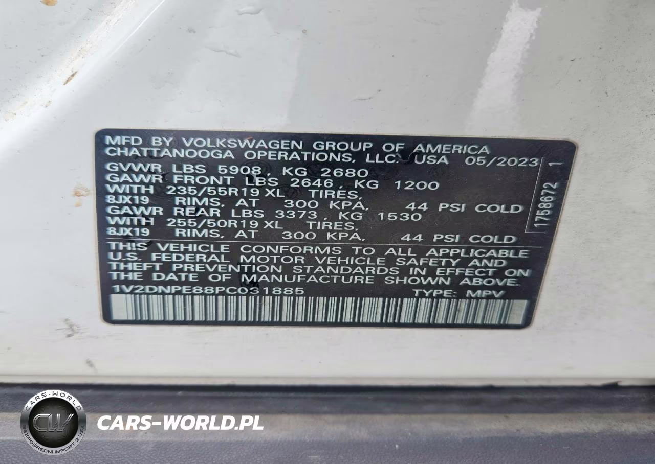 2023 Volkswagen Id.4 Pro VIN:1V2DNPE88PC031885 - 13