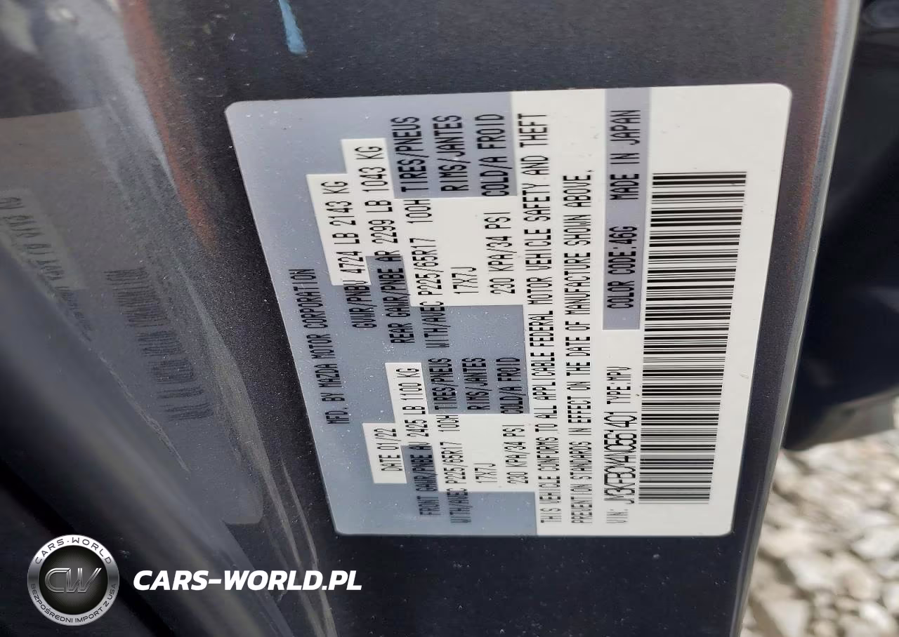 2022 Mazda Cx-5 Preferred VIN:JM3KFBCM4N0561401 - 13