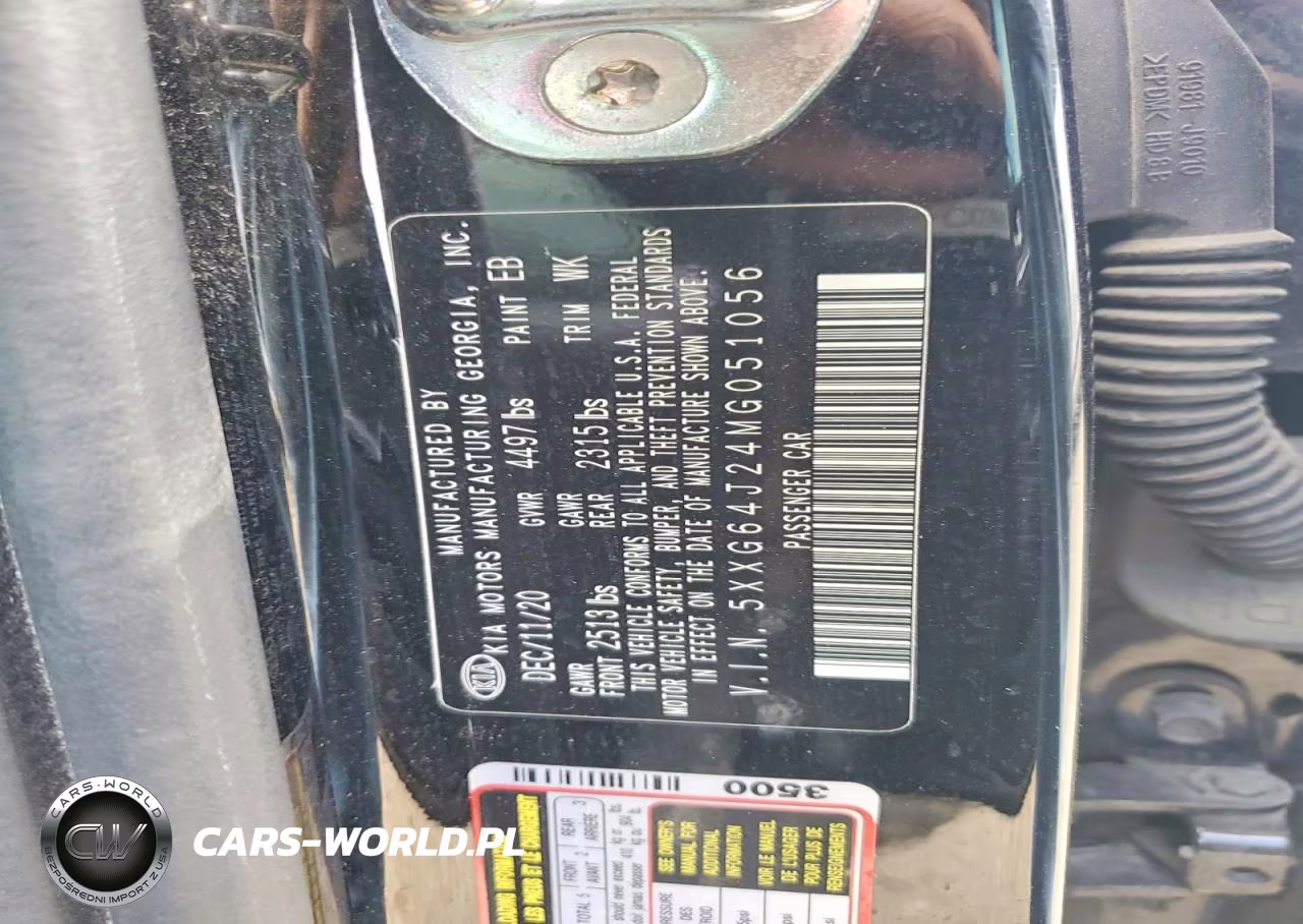 2021 Kia K5 Gt Line VIN:5XXG64J24MG051056 - 12