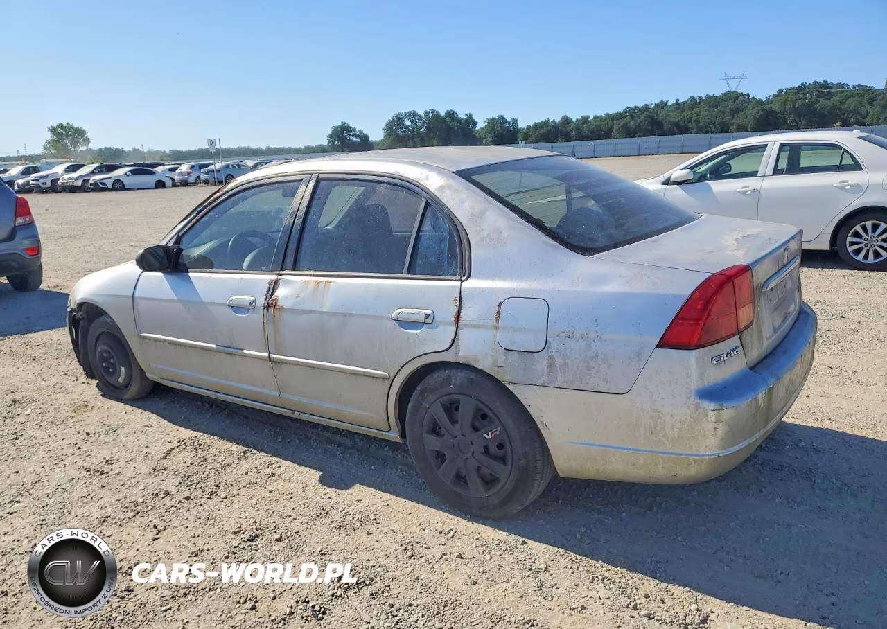 2002 Honda Civic Ex VIN:2HGES26792H566125 - 2