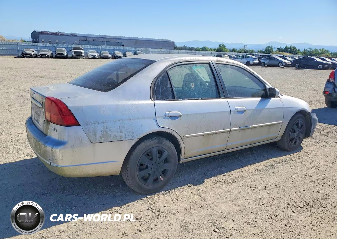 2002 Honda Civic Ex VIN:2HGES26792H566125 - 3