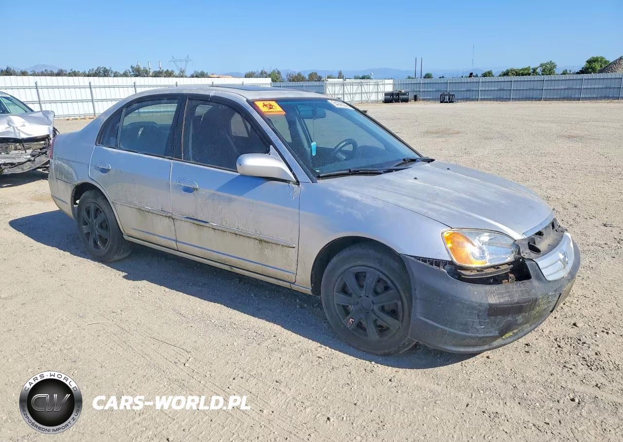 2002 Honda Civic Ex VIN:2HGES26792H566125 - 4