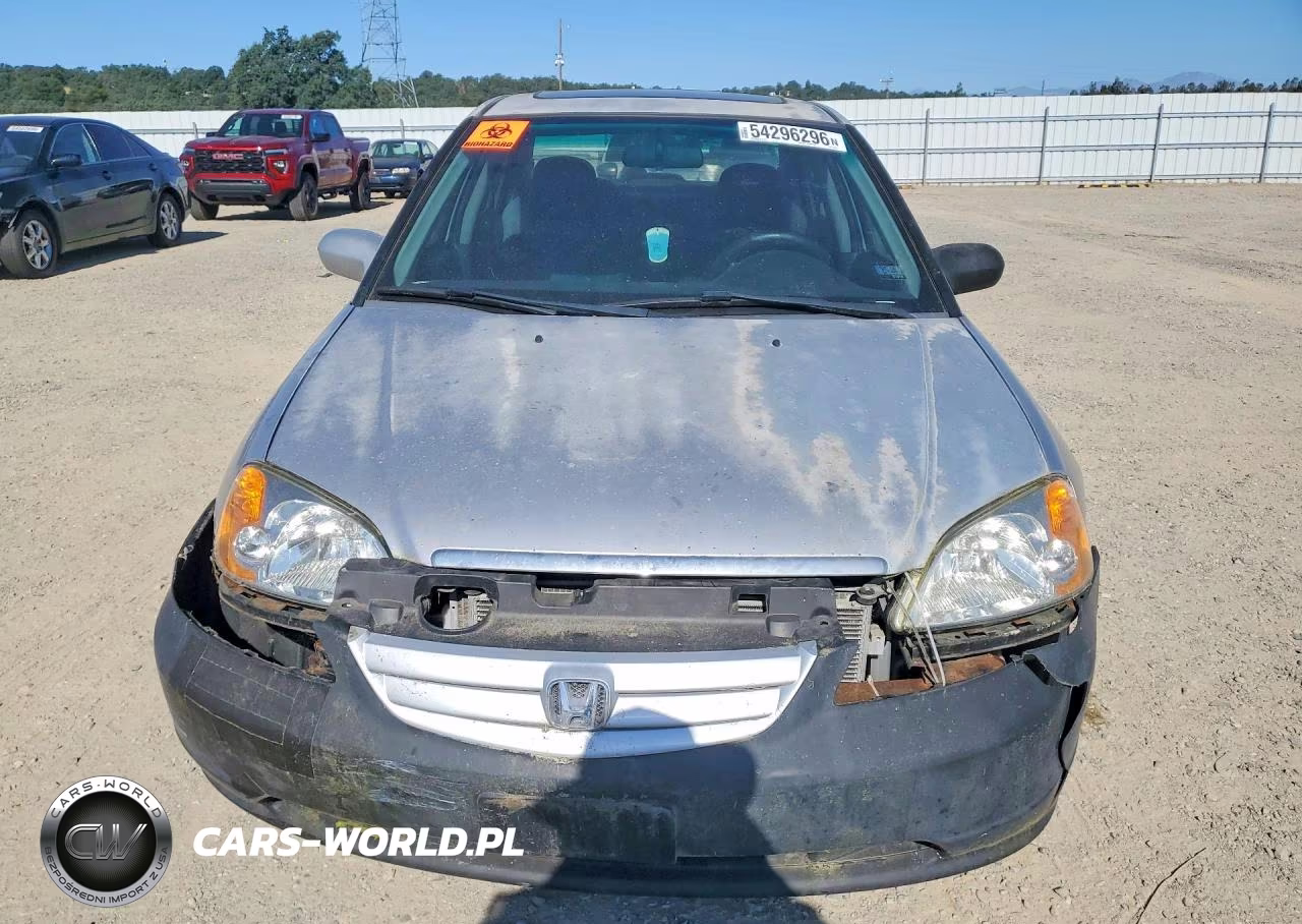 2002 Honda Civic Ex VIN:2HGES26792H566125 - 5
