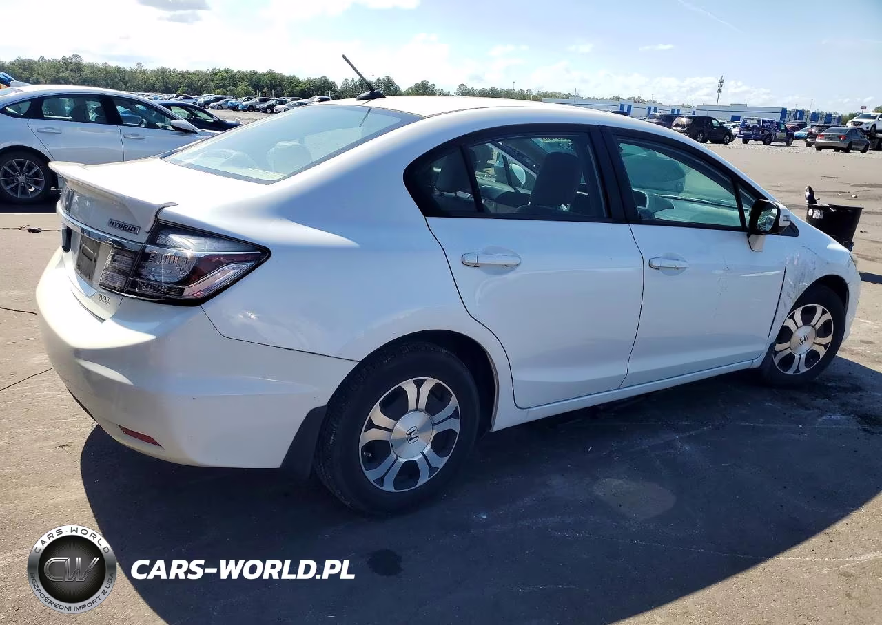 2013 Honda Civic Hybrid L VIN:19XFB4F37DE002581 - 3