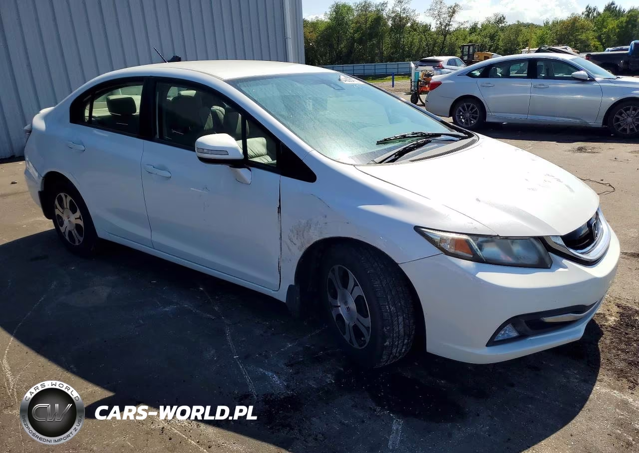 2013 Honda Civic Hybrid L VIN:19XFB4F37DE002581 - 4