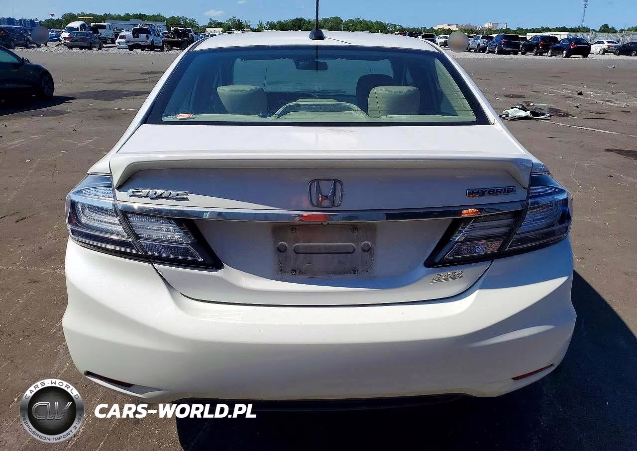 2013 Honda Civic Hybrid L VIN:19XFB4F37DE002581 - 6