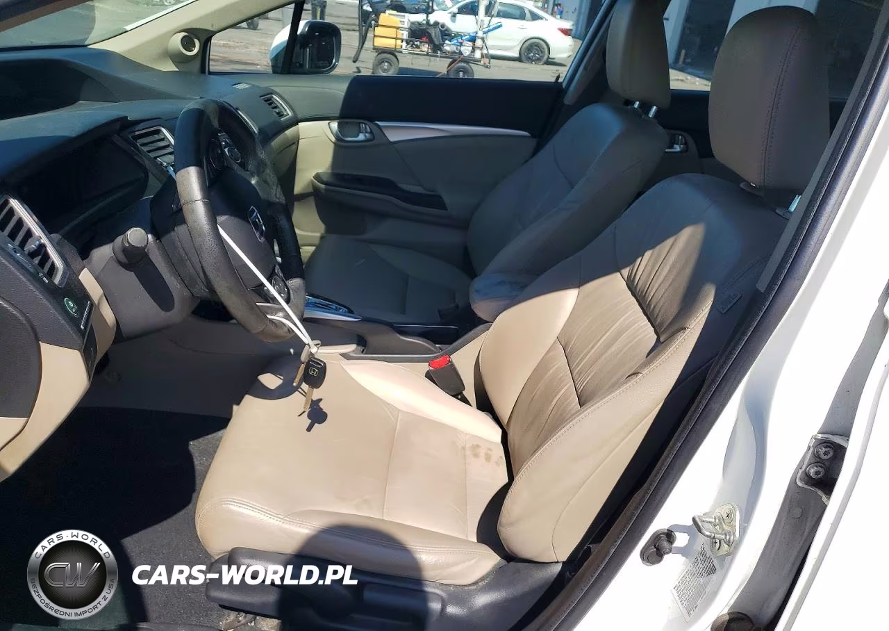 2013 Honda Civic Hybrid L VIN:19XFB4F37DE002581 - 7