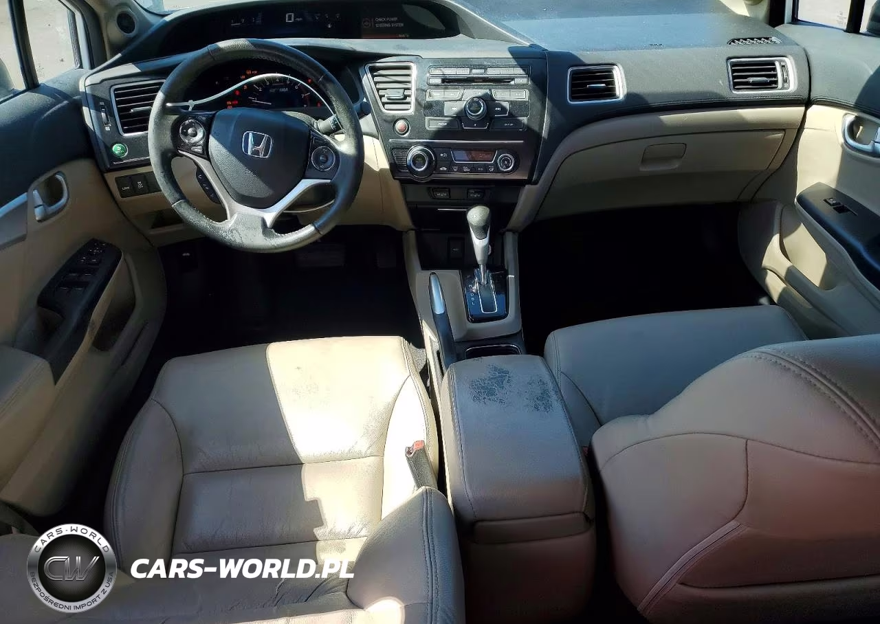 2013 Honda Civic Hybrid L VIN:19XFB4F37DE002581 - 8