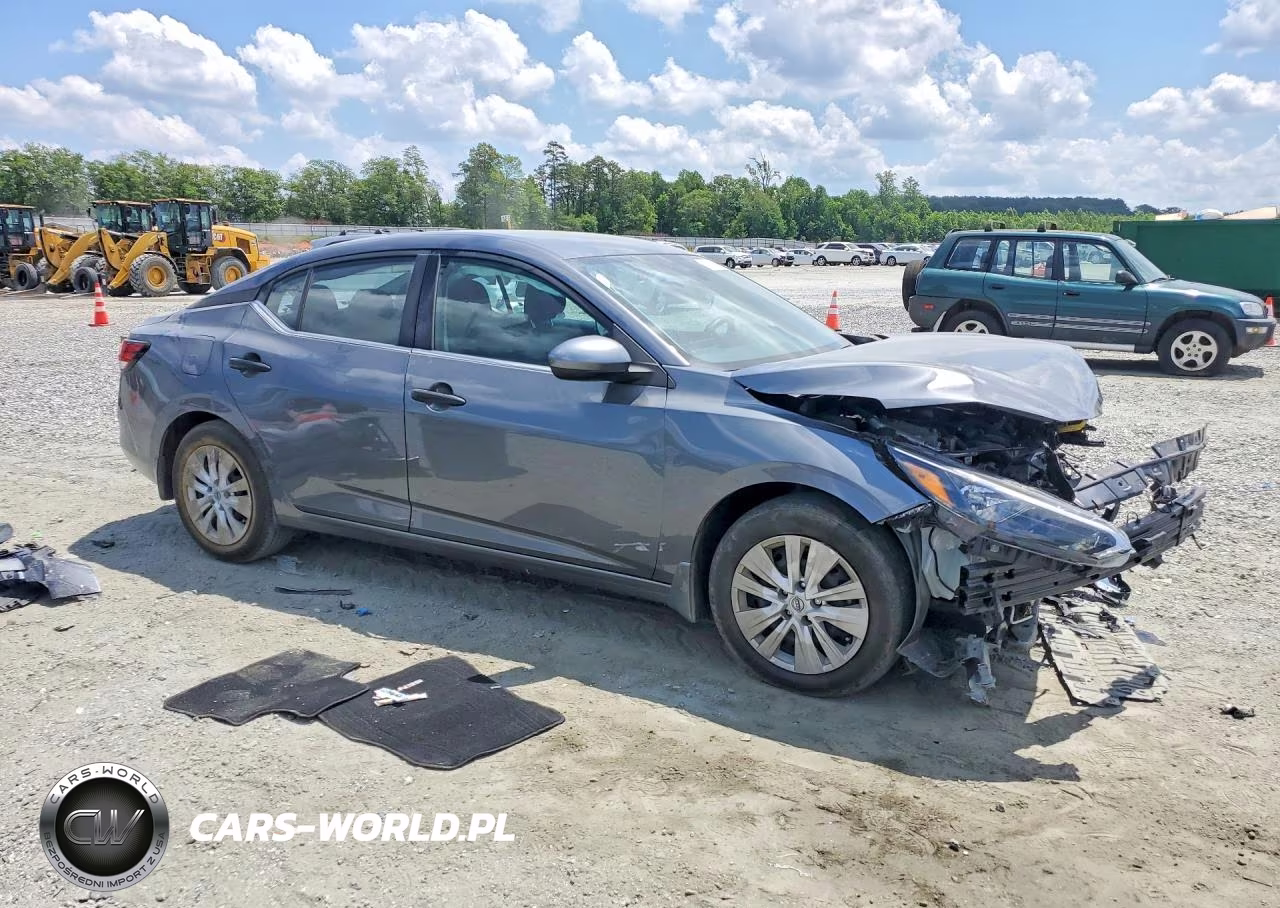 2025 Nissan Sentra S VIN:3N1AB8BV6SY270125 - 4