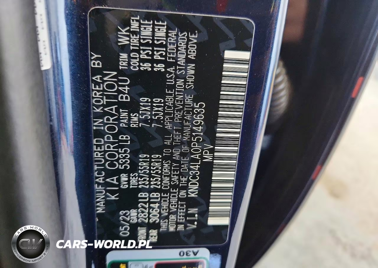 2023 Kia Ev6 Wind VIN:KNDC34LA0P5149635 - 12