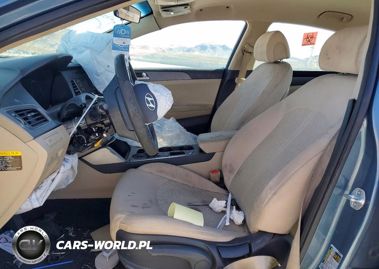 2015 Hyundai Sonata Se VIN:5NPE24AF8FH185873 - 7
