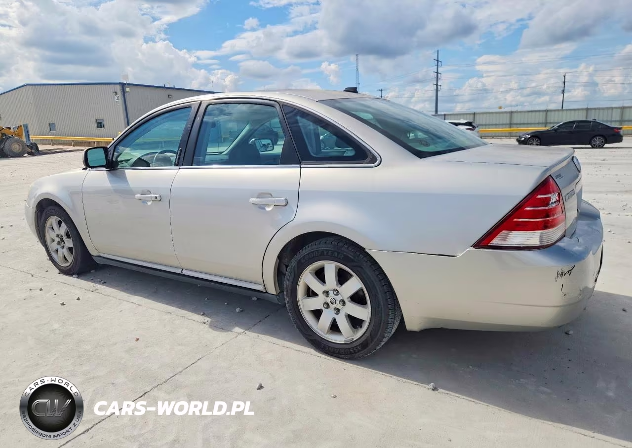 2007 Mercury Montego Luxury VIN:1MEFM40197G603477 - 2