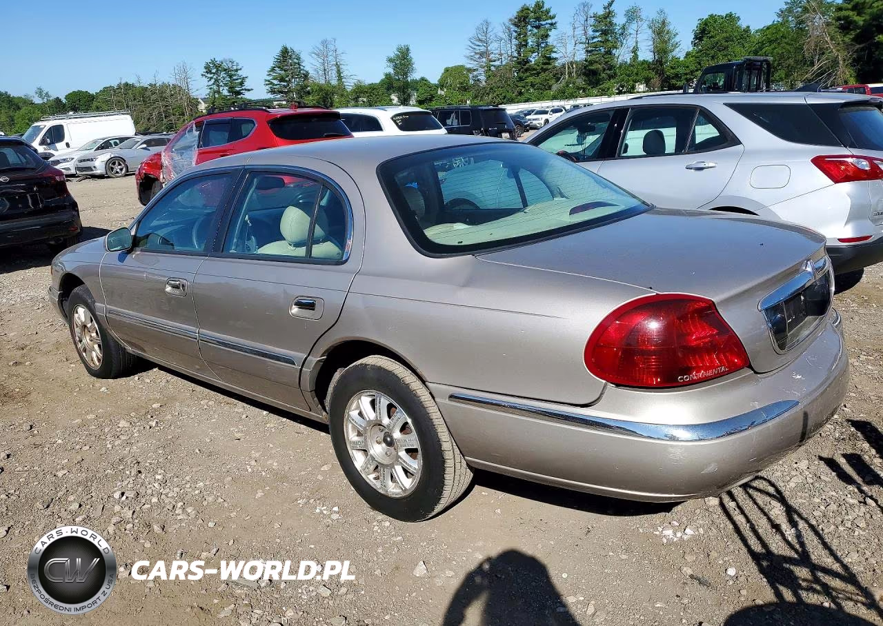 2002 Lincoln Continental VIN:1LNHM97V62Y699843 - 2
