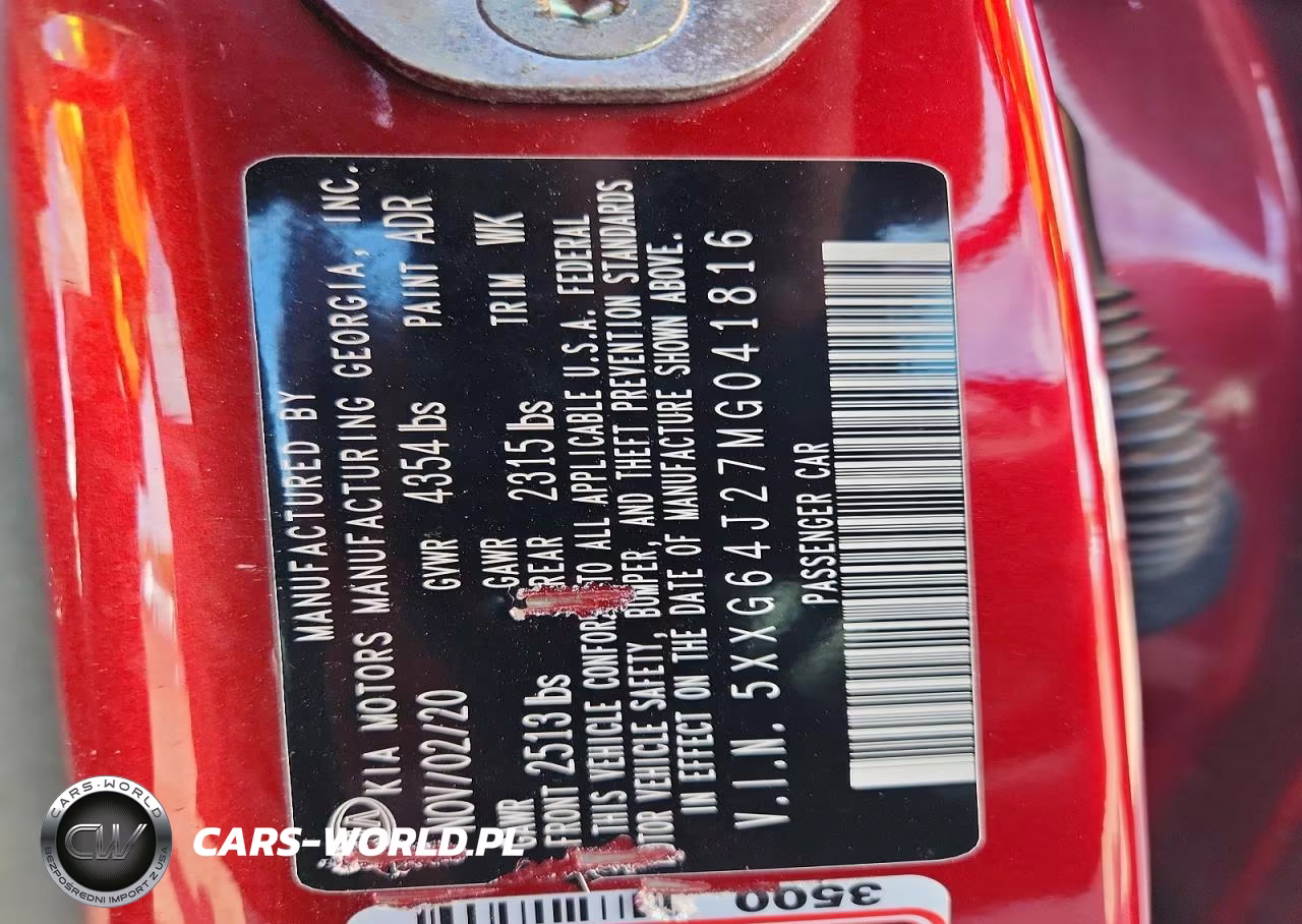 2021 Kia K5 Gt Line VIN:5XXG64J27MG041816 - 13