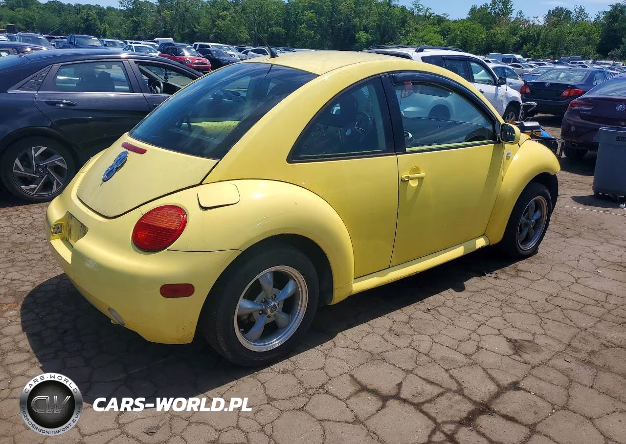 2001 Volkswagen New Beetle Gl VIN:3VWBK21C61M429386 - 3