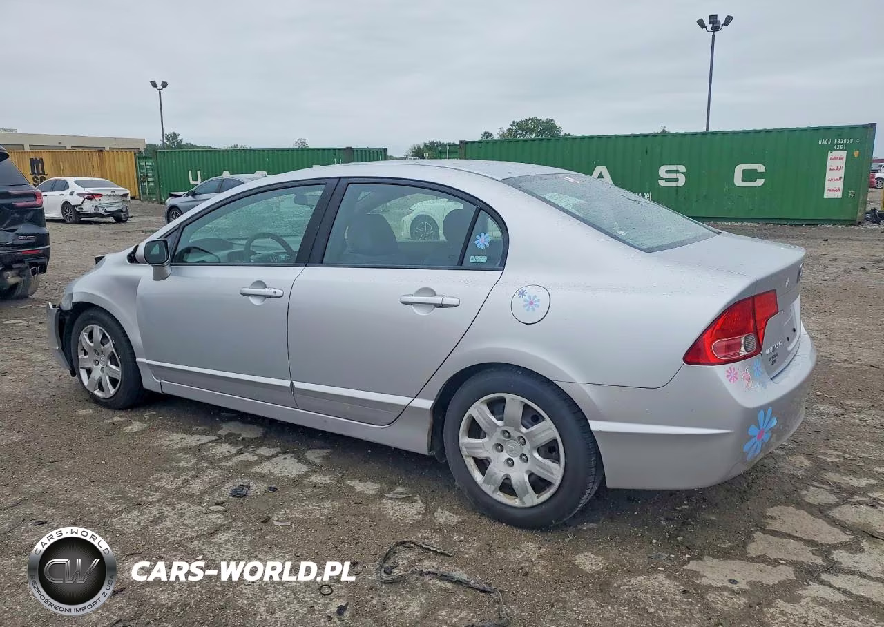2008 Honda Civic Lx VIN:2HGFA16538H343619 - 2