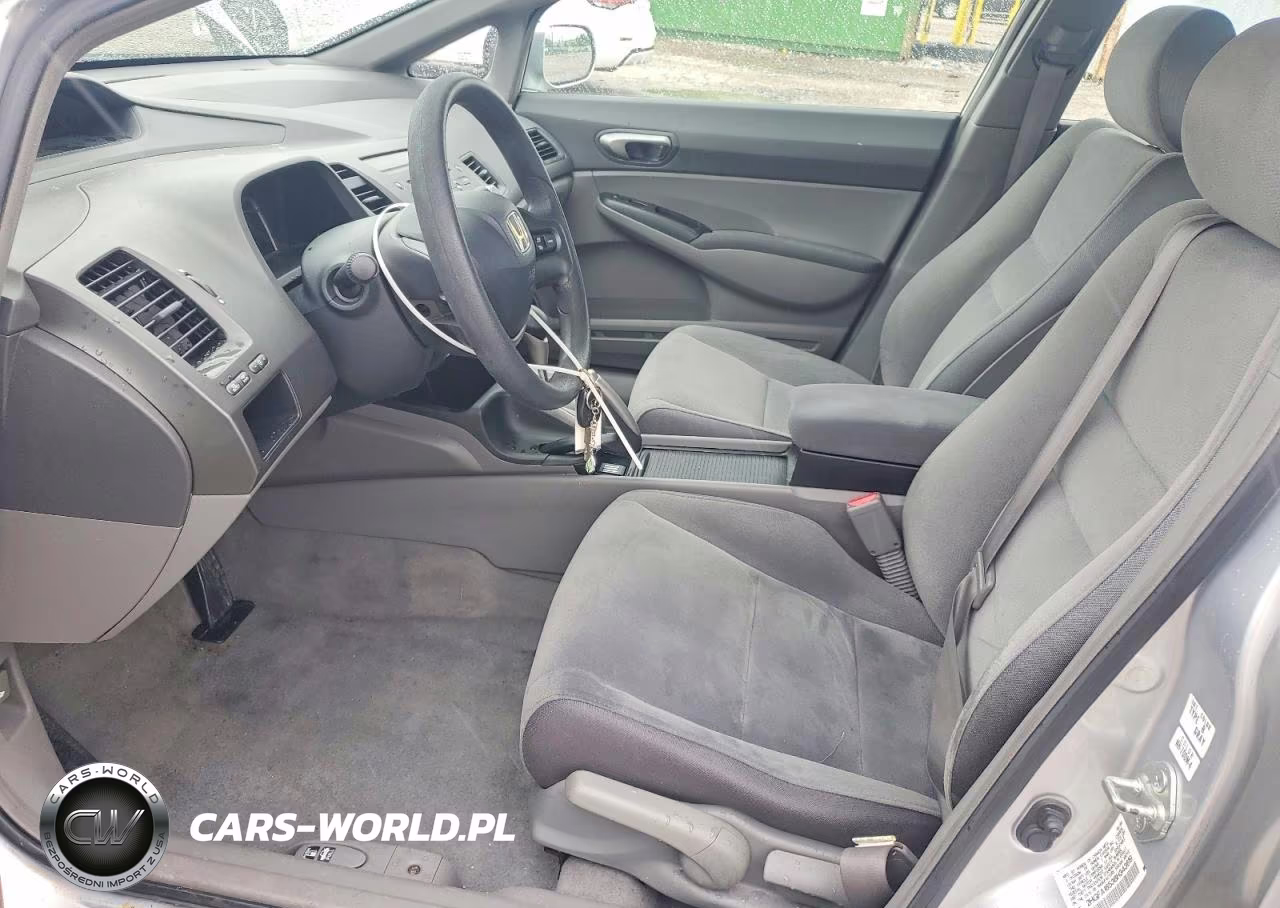 2008 Honda Civic Lx VIN:2HGFA16538H343619 - 7