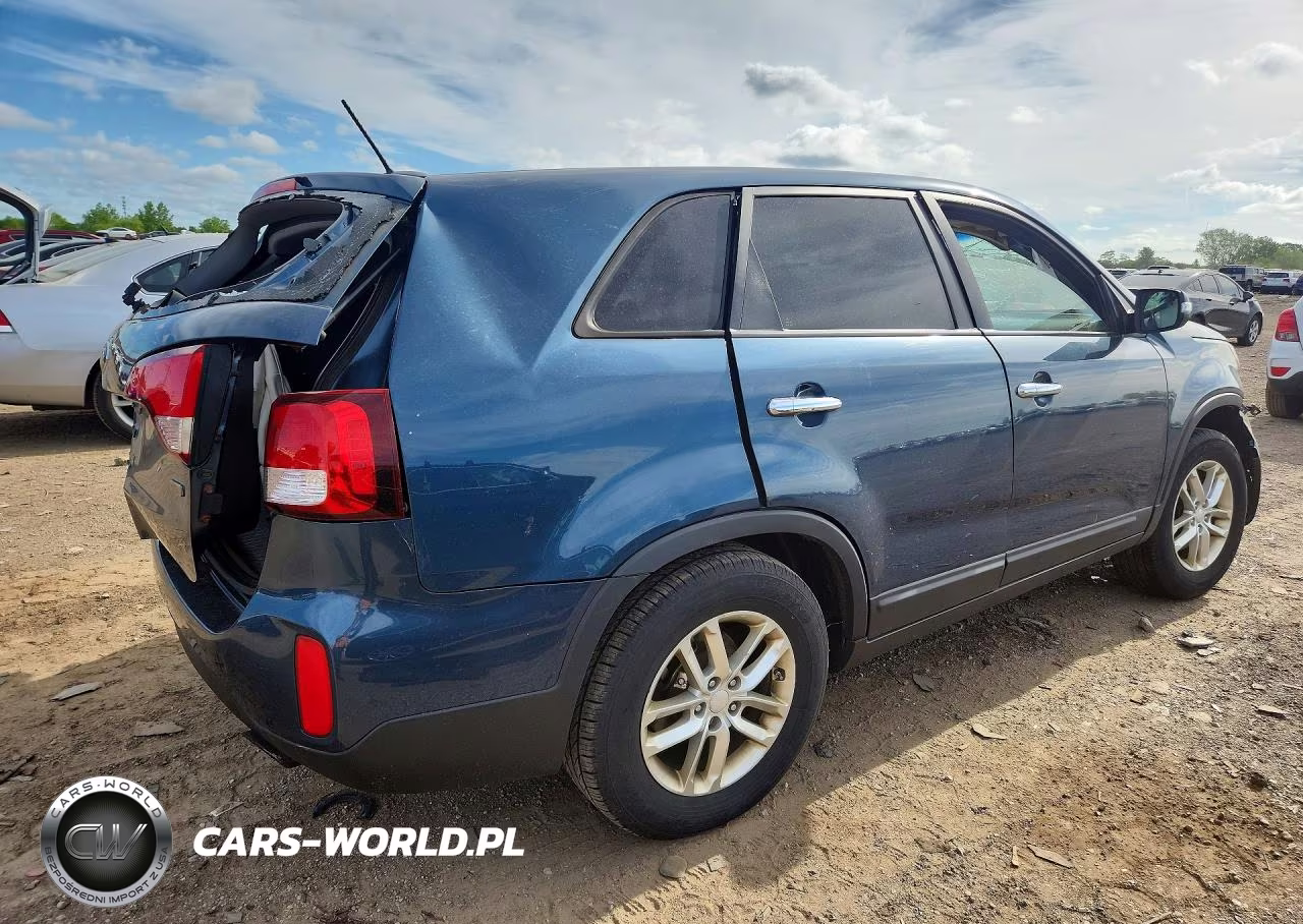 2014 Kia Sorento Lx VIN:5XYKT3A69EG446220 - 3
