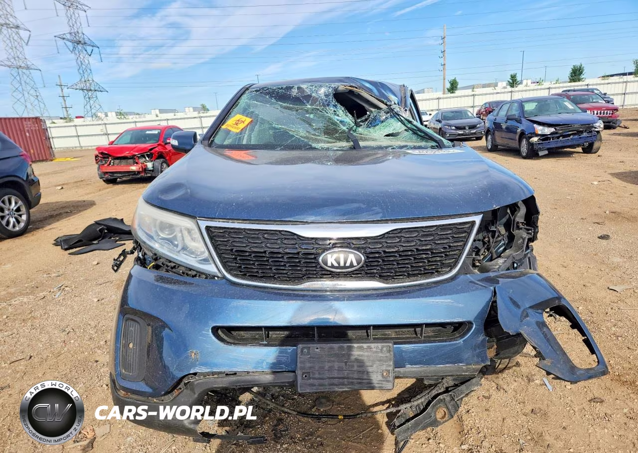 2014 Kia Sorento Lx VIN:5XYKT3A69EG446220 - 5