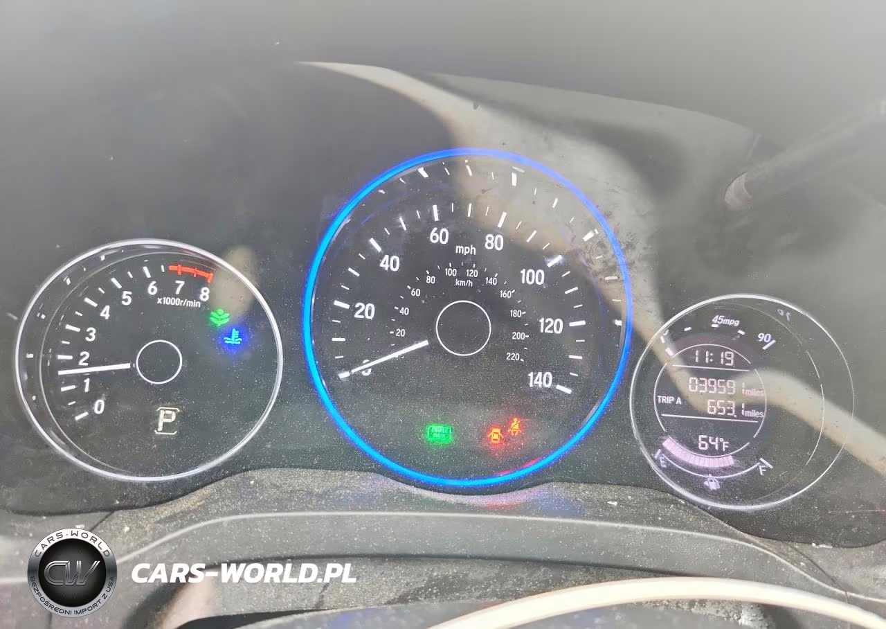 2022 Honda Hr-V Lx VIN:3CZRU6H35NM714296 - 9