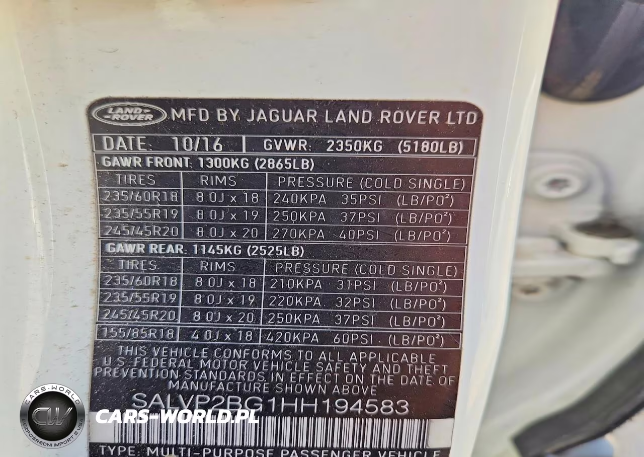 2017 Land Rover Range Rover Evoque Se VIN:SALVP2BG1HH194583 - 14