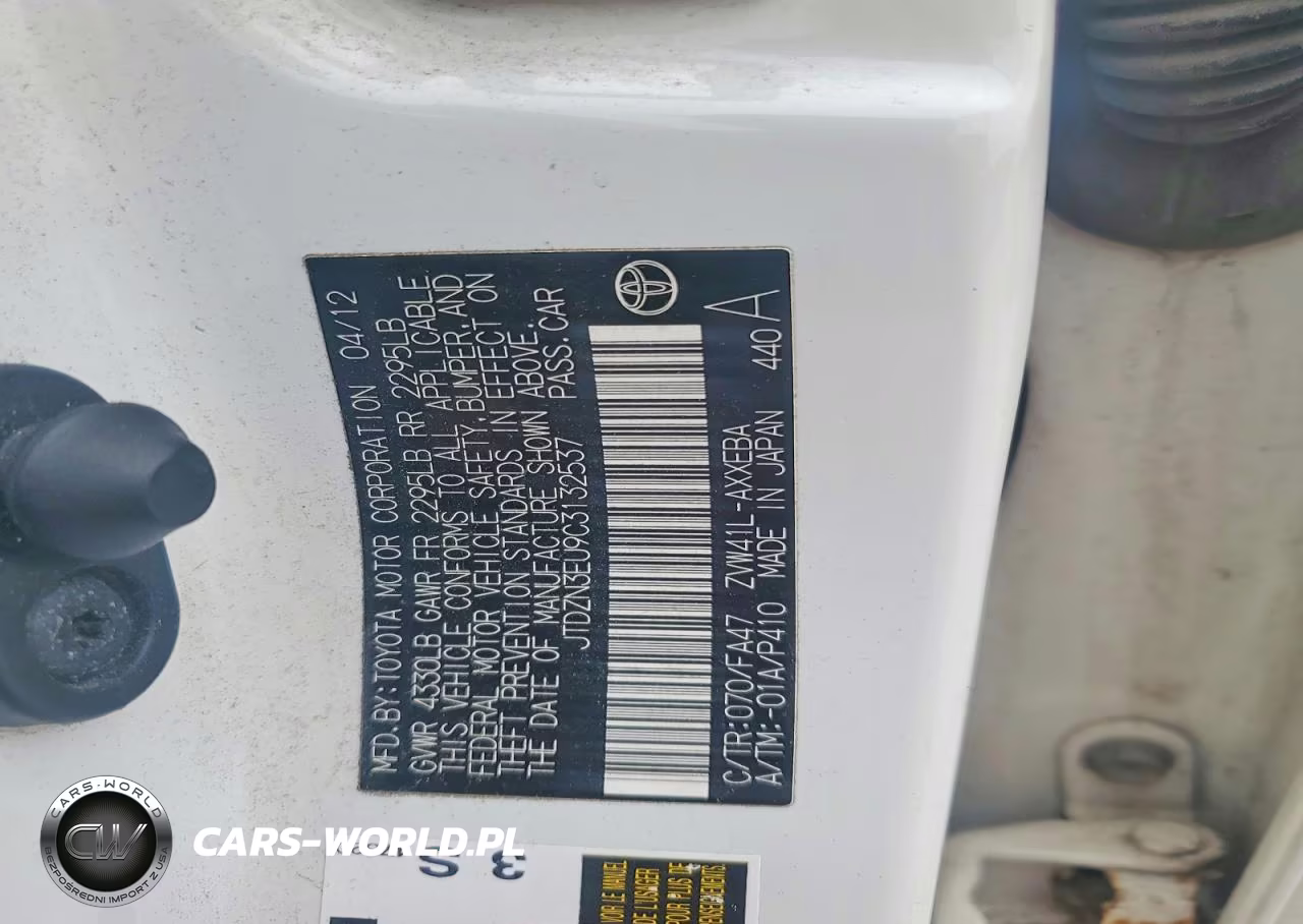 2012 Toyota Prius V Two VIN:JTDZN3EU9C3132537 - 12