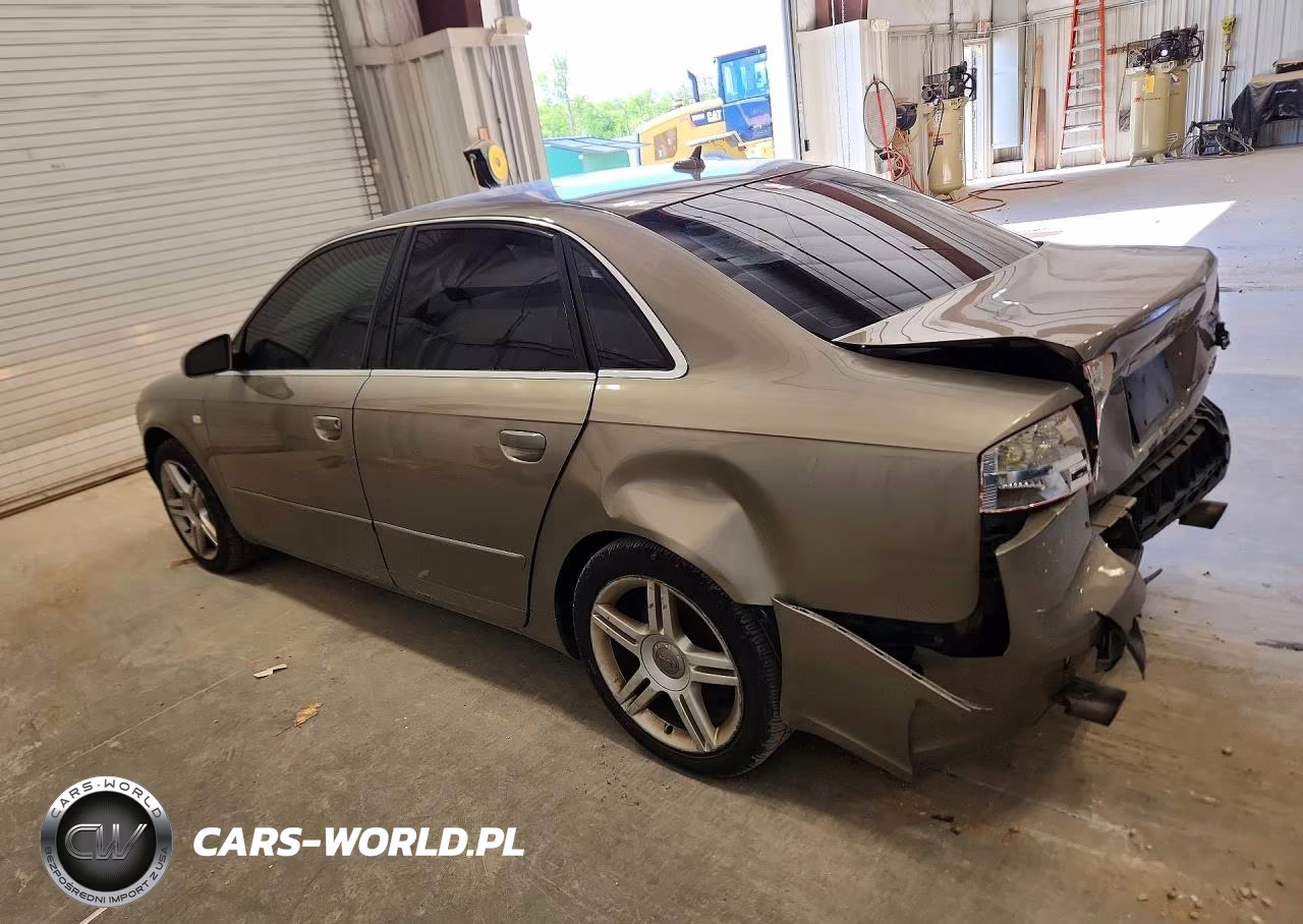 2007 Audi A4 2.0T Quattro VIN:WAUDF78E67A212900 - 2
