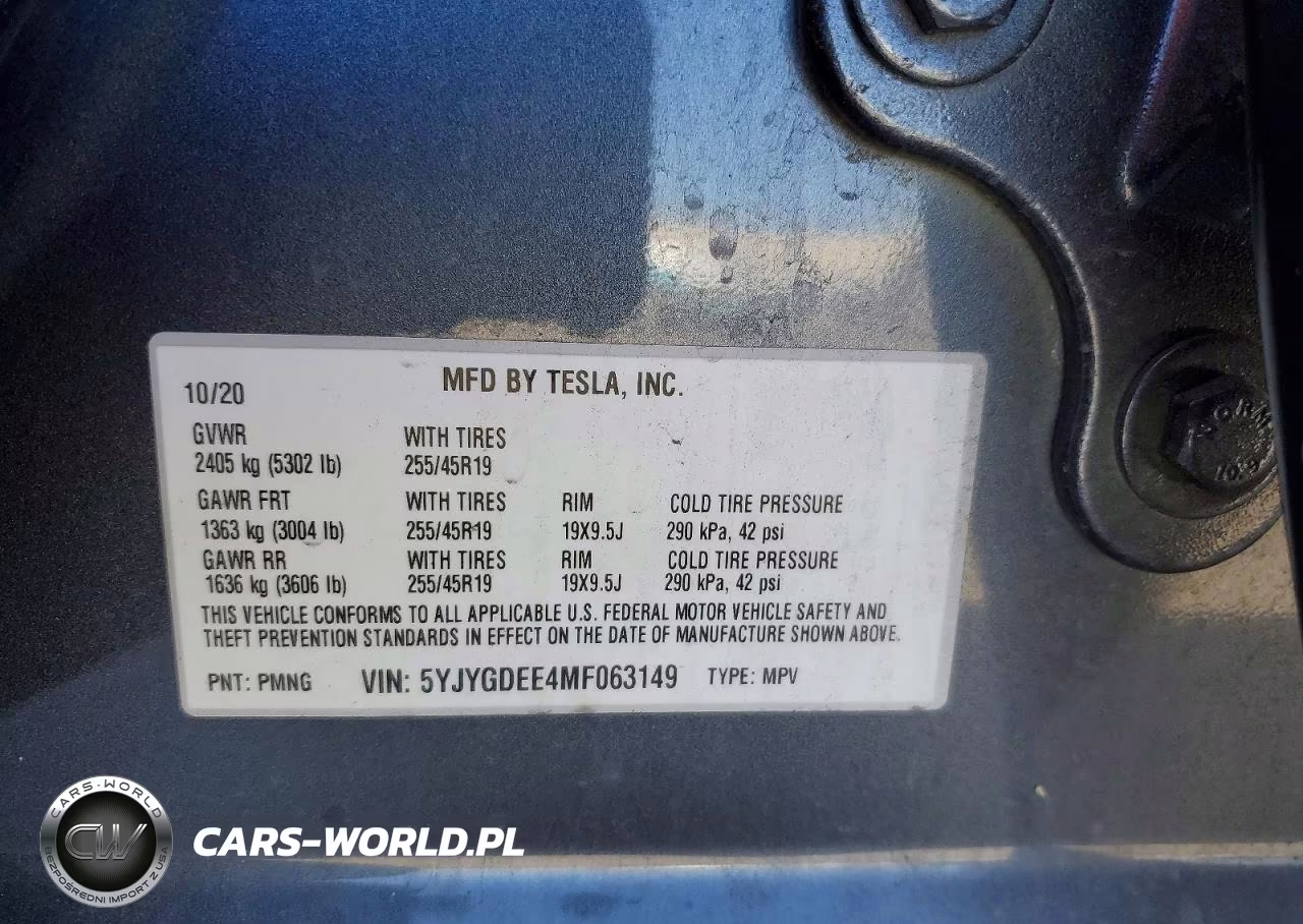 2021 Tesla Model Y VIN:5YJYGDEE4MF063149 - 13