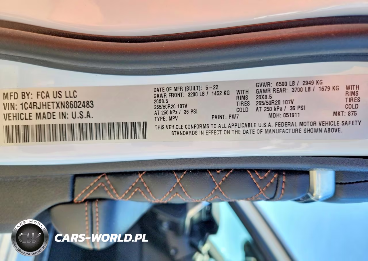 2022 Jeep Grand Cherokee Summit VIN:1C4RJHETXN8602483 - 12