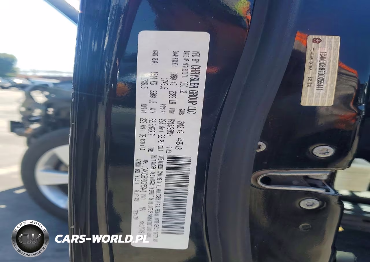 2013 Jeep Compass Sport VIN:1C4NJCBB7DD255441 - 13