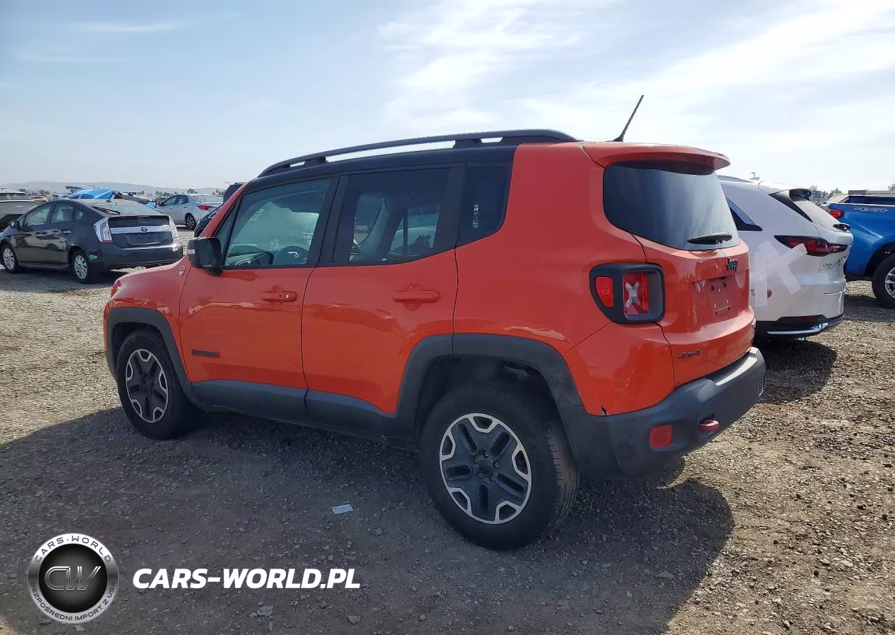 2015 Jeep Renegade Trailhawk VIN:ZACCJBCT8FPB91407 - 2