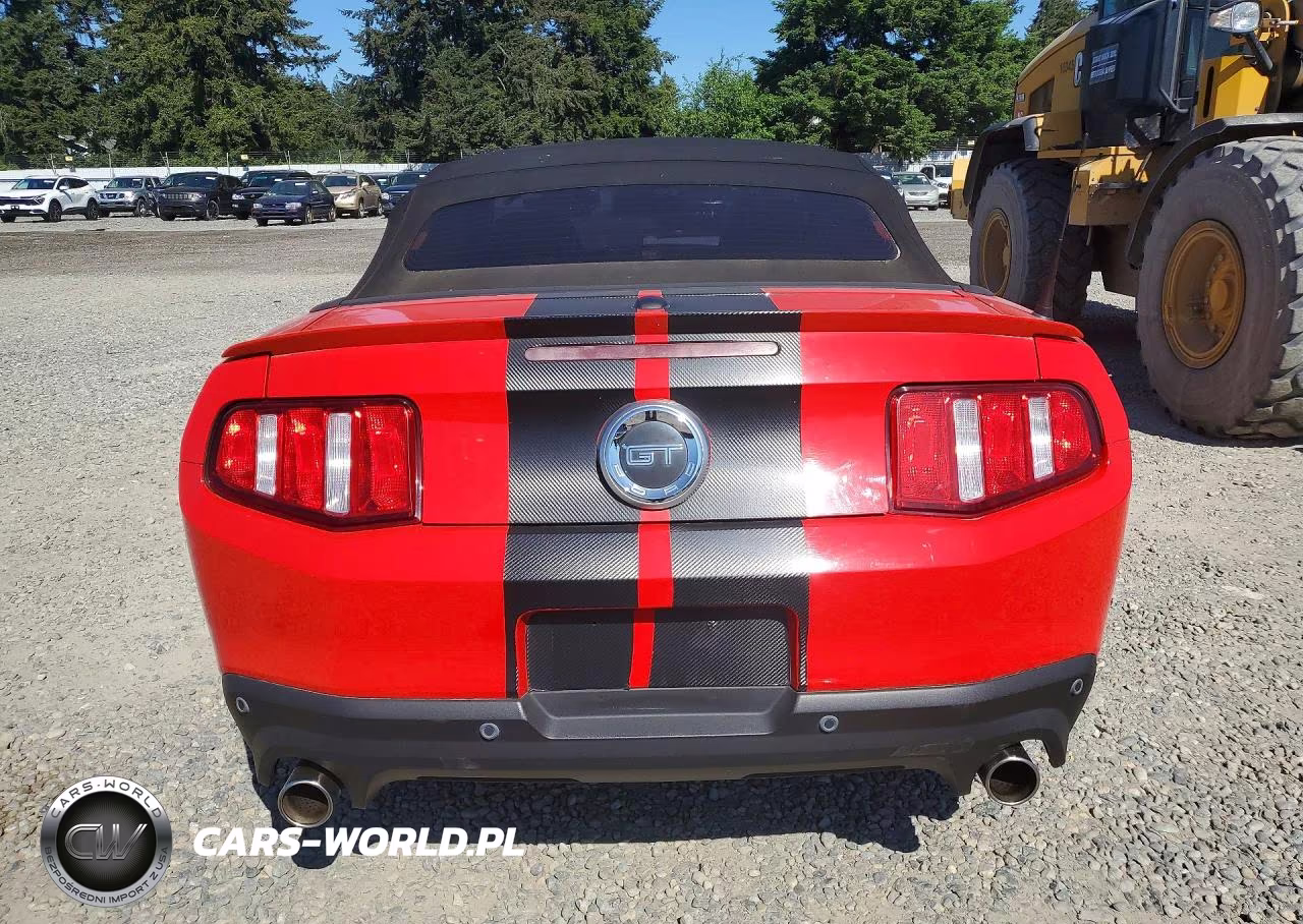 2012 Ford Mustang Gt VIN:1ZVBP8FF1C5218919 - 6