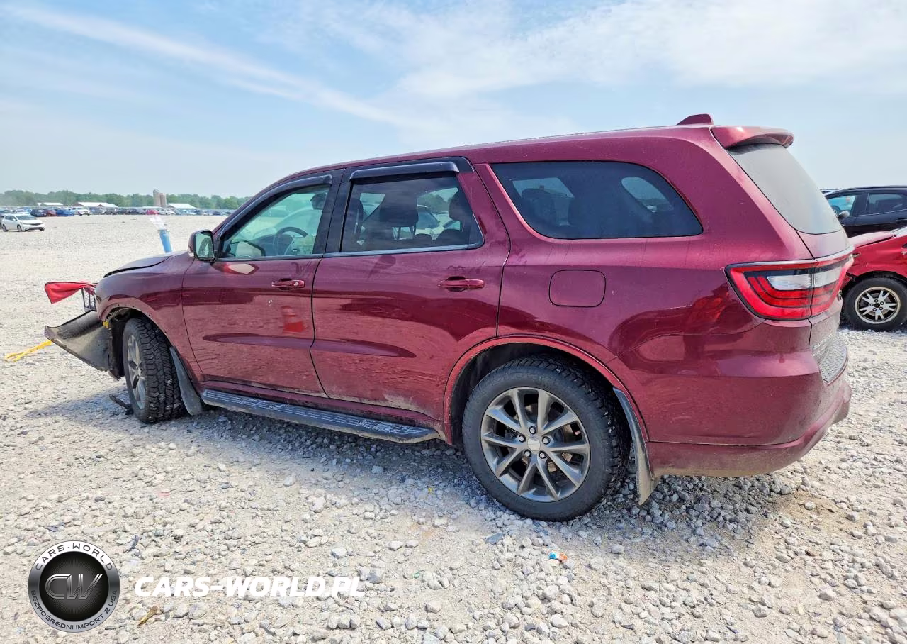 2017 Dodge Durango Gt VIN:1C4RDJDG3HC649018 - 2