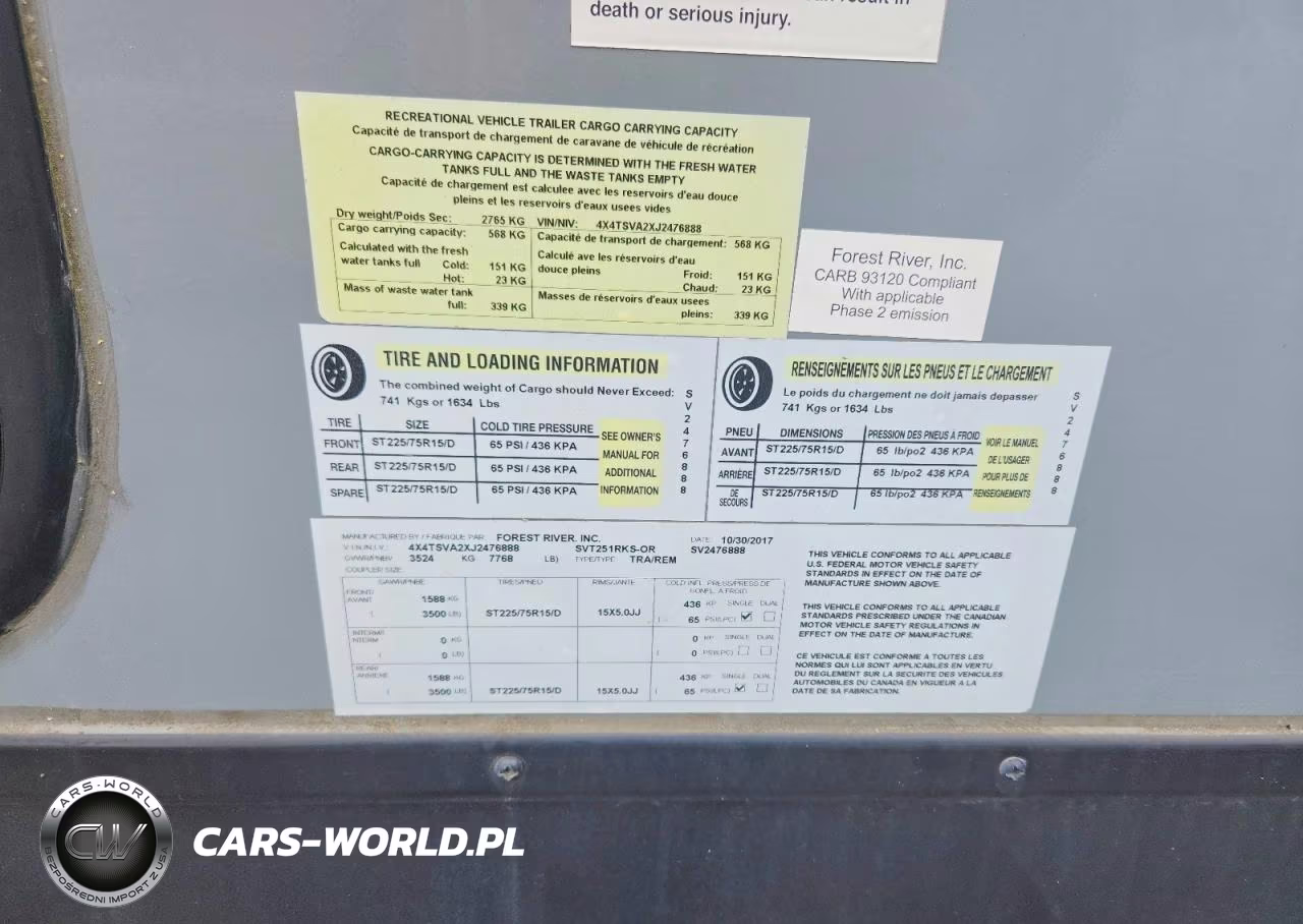 2018 Frrv Surveyor VIN:4X4TSVA2XJ2476888 - 10