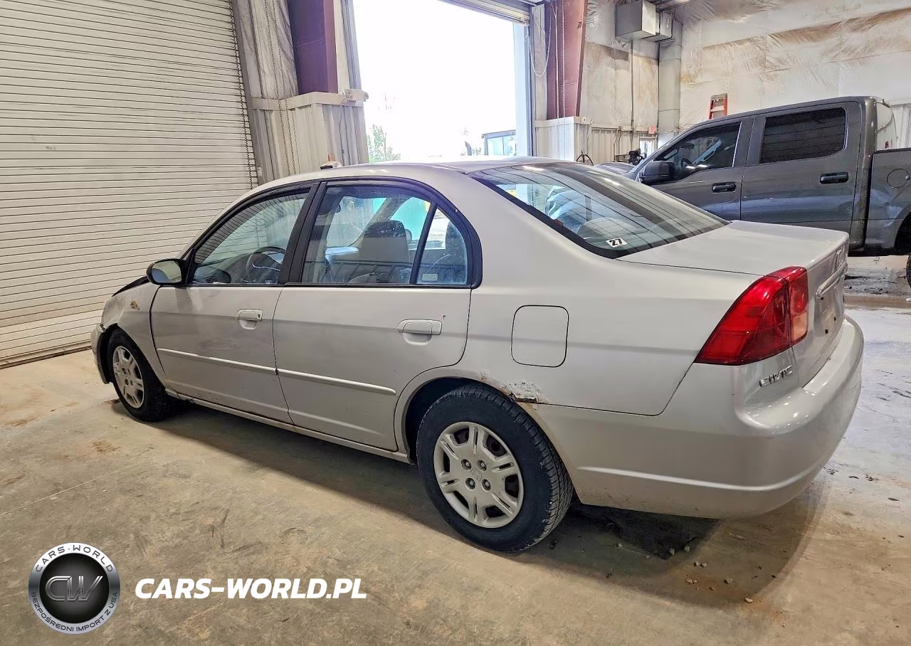 2002 Honda Civic Lx VIN:1HGES16522L040091 - 2