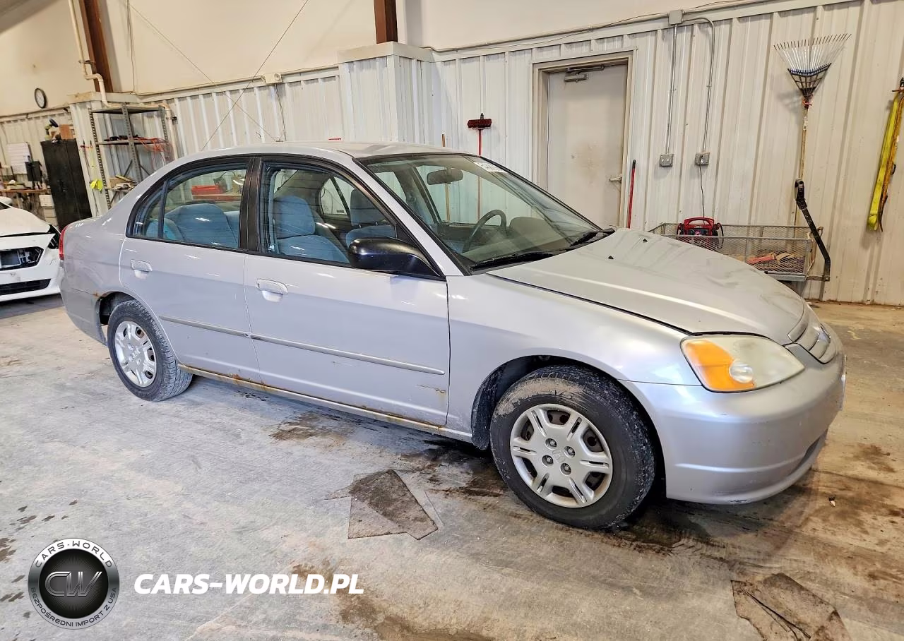 2002 Honda Civic Lx VIN:1HGES16522L040091 - 4