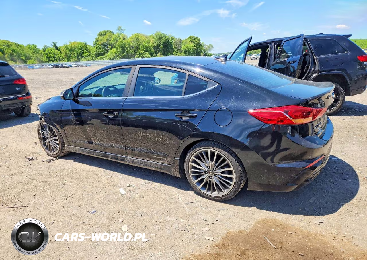 2017 Hyundai Elantra Sport VIN:KMHD04LB9HU343492 - 2