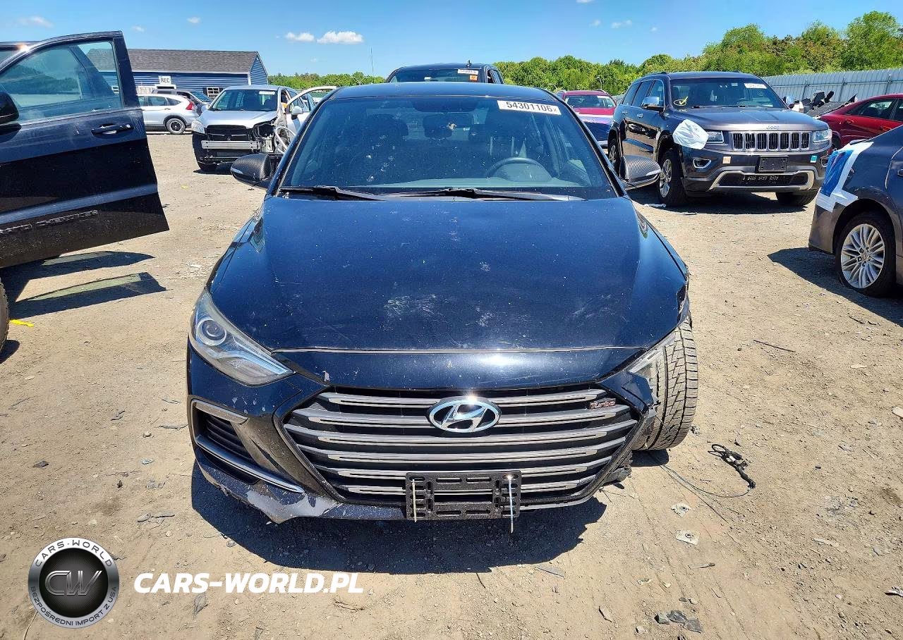 2017 Hyundai Elantra Sport VIN:KMHD04LB9HU343492 - 5
