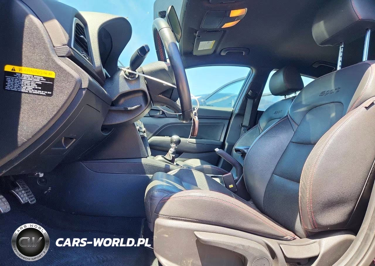 2017 Hyundai Elantra Sport VIN:KMHD04LB9HU343492 - 7