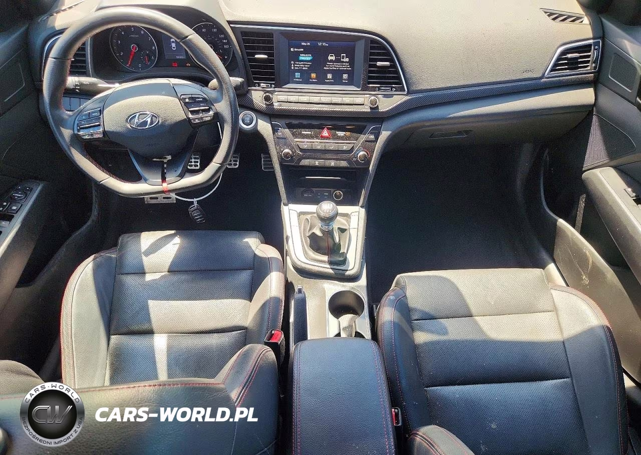 2017 Hyundai Elantra Sport VIN:KMHD04LB9HU343492 - 8