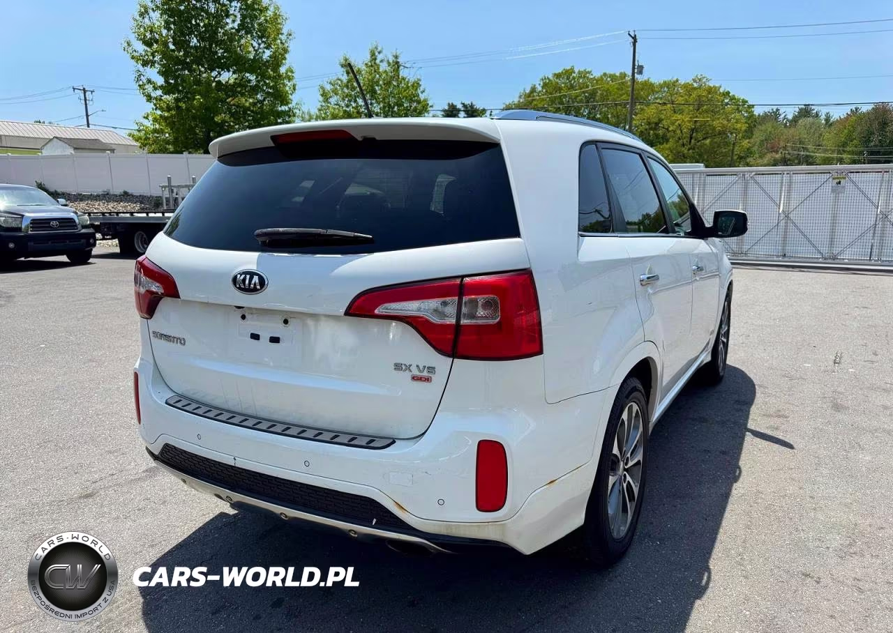 2014 Kia Sorento Sx VIN:5XYKWDA73EG522892 - 3