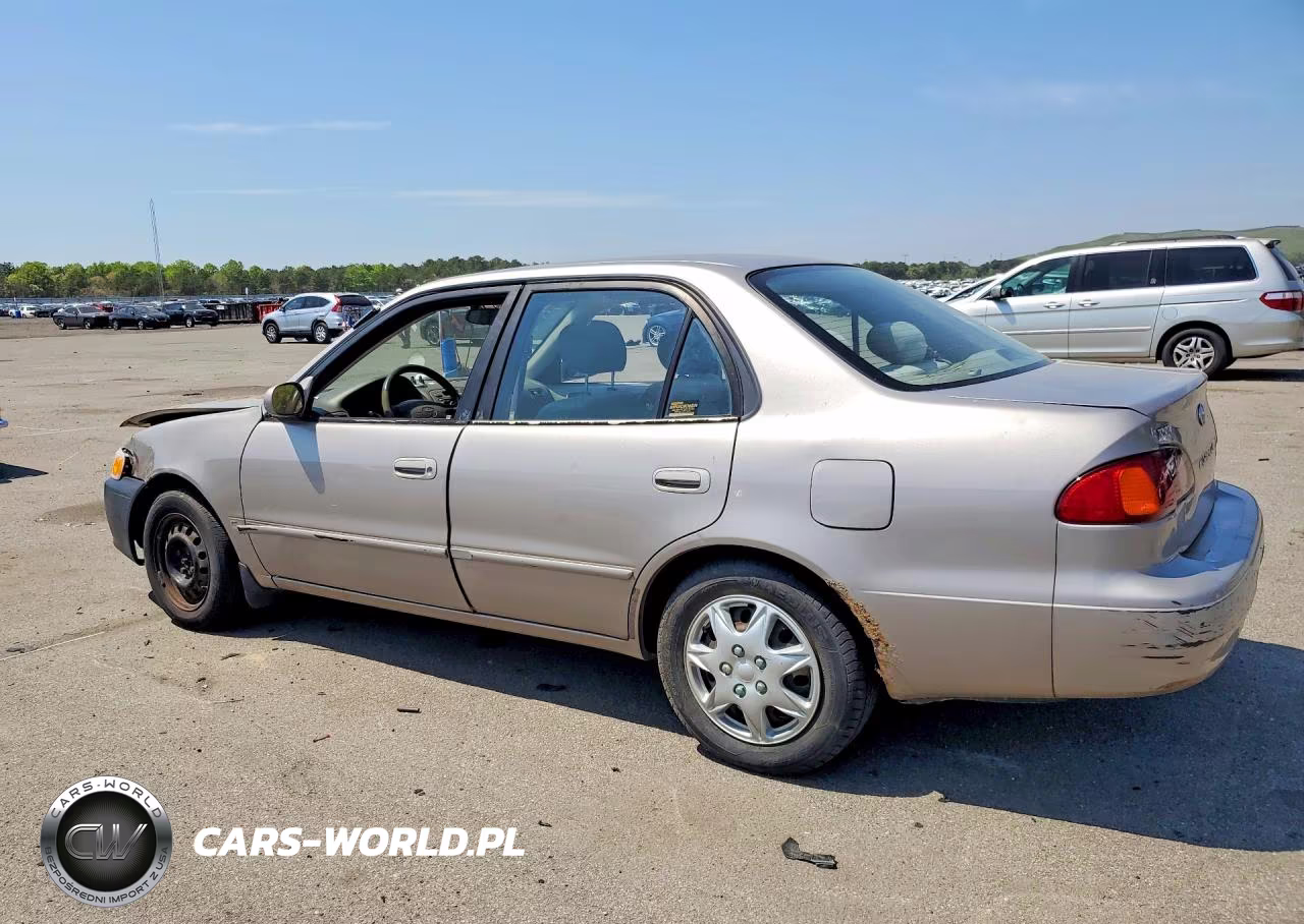 2002 Toyota Corolla Le VIN:2T1BR12E12C587458 - 2