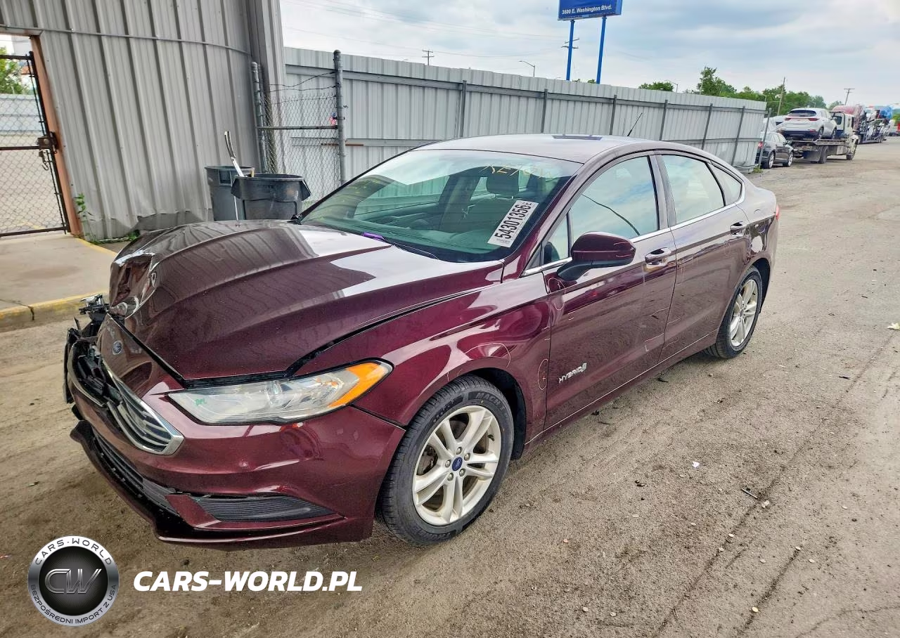 2018 Ford Fusion Se Hybrid – zdjęcie 1 z 12