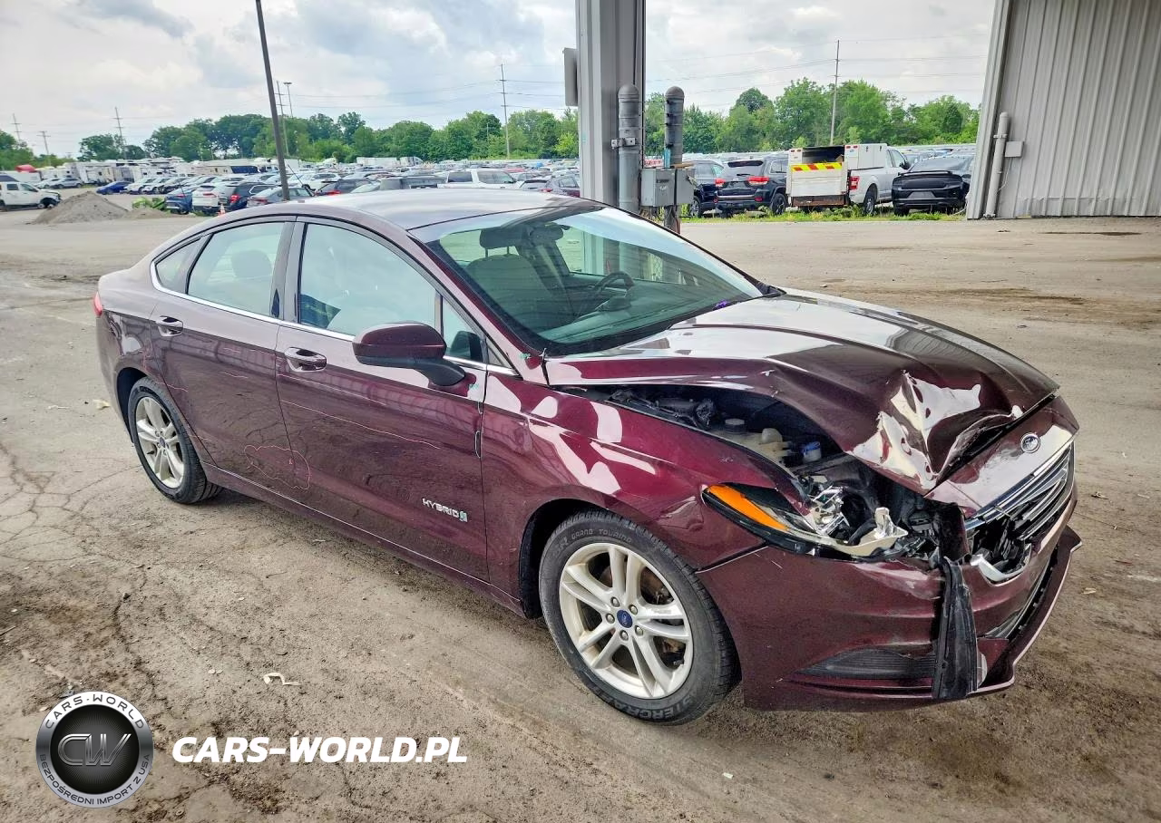 2018 Ford Fusion Se Hybrid VIN:3FA6P0LU9JR280478 - 4