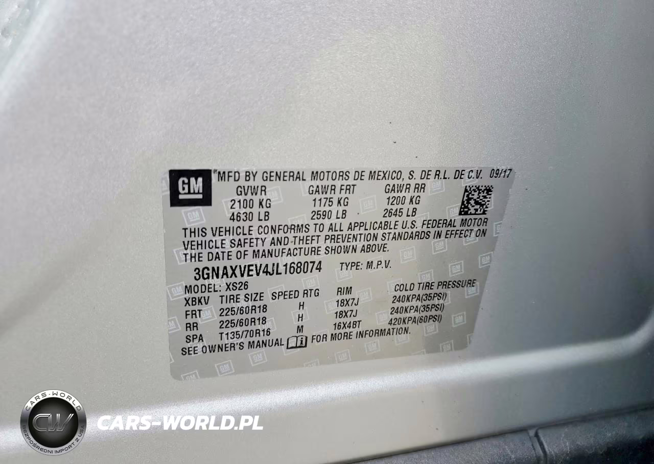 2018 Chevrolet Equinox Premier VIN:3GNAXVEV4JL168074 - 13