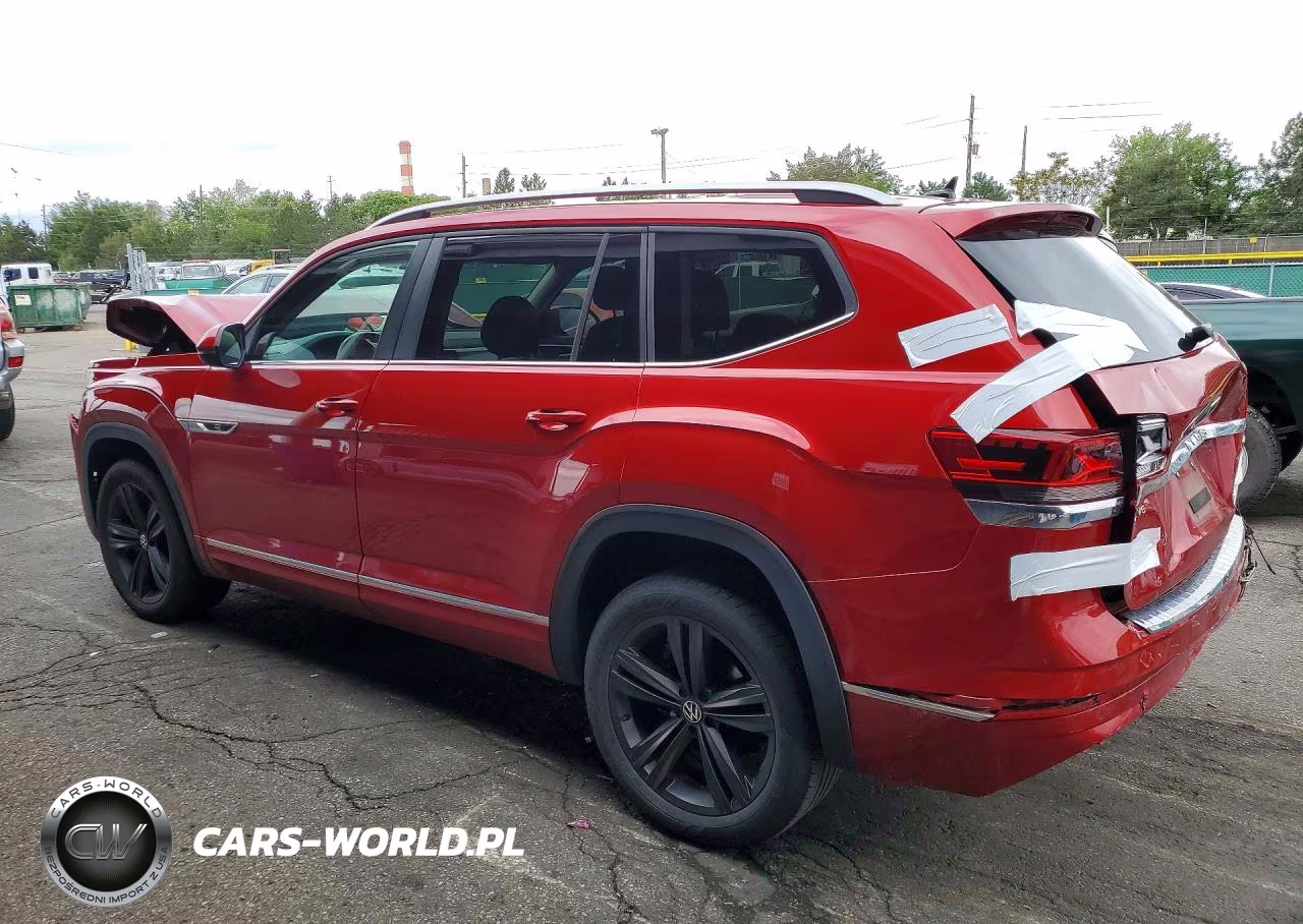 2022 Volkswagen Atlas Sel R-Line VIN:1V2AR2CA1NC523378 - 2