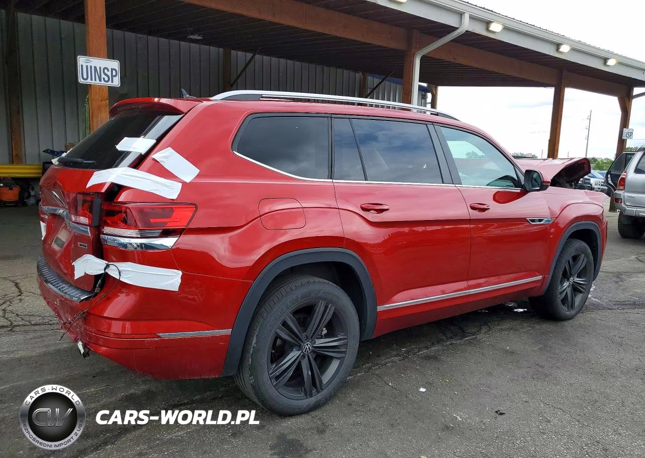 2022 Volkswagen Atlas Sel R-Line VIN:1V2AR2CA1NC523378 - 3