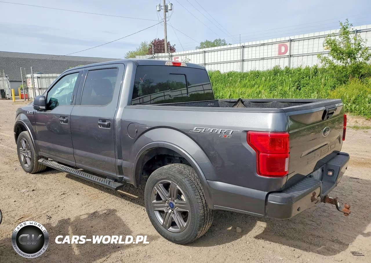 2020 Ford F150 Supercrew VIN:1FTEW1E58LFA79031 - 2