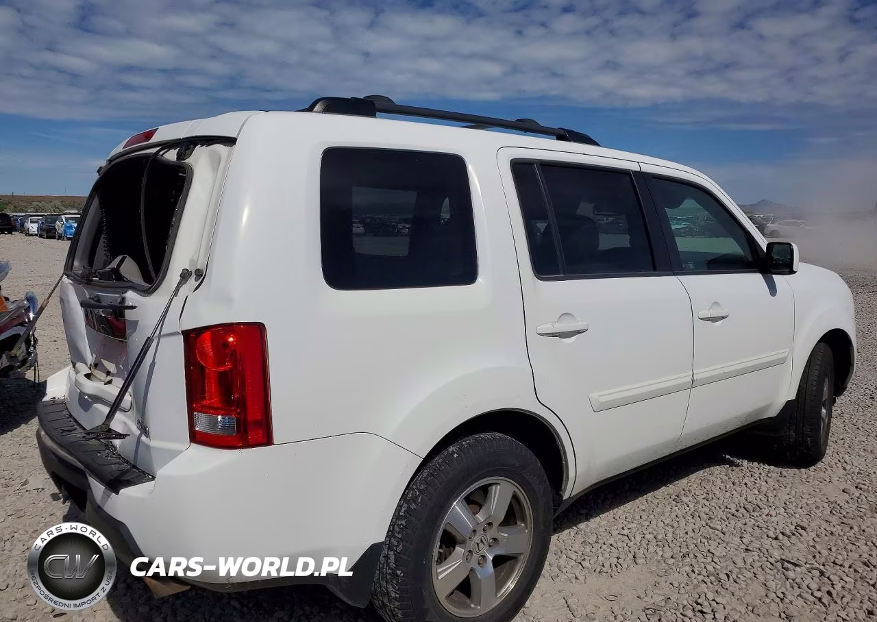 2011 Honda Pilot Exl VIN:5FNYF4H69BB084759 - 3